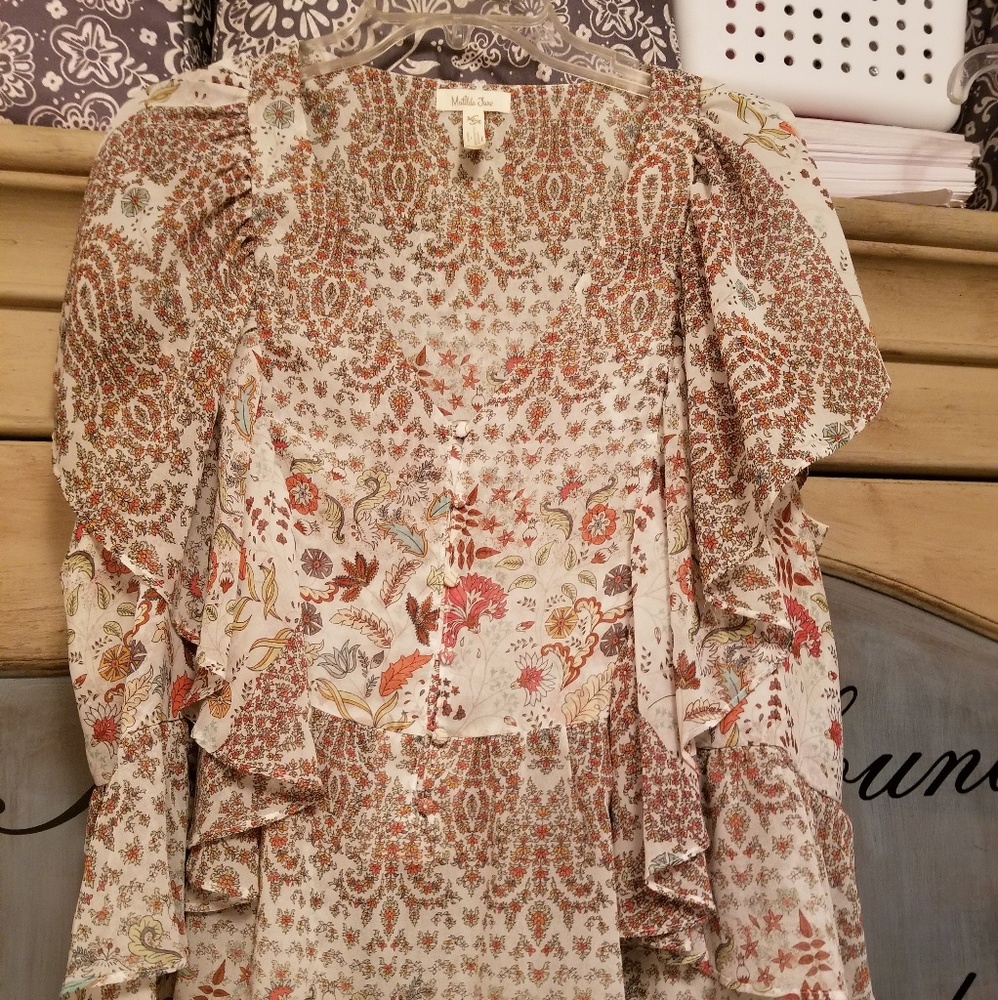 Ladies XL Matilda Jane top new with tags